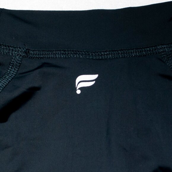 Fabletics Lightweight Long Sleeve Crop Top Womens XL Black Shirt Workout L09X - Picture 5 of 7